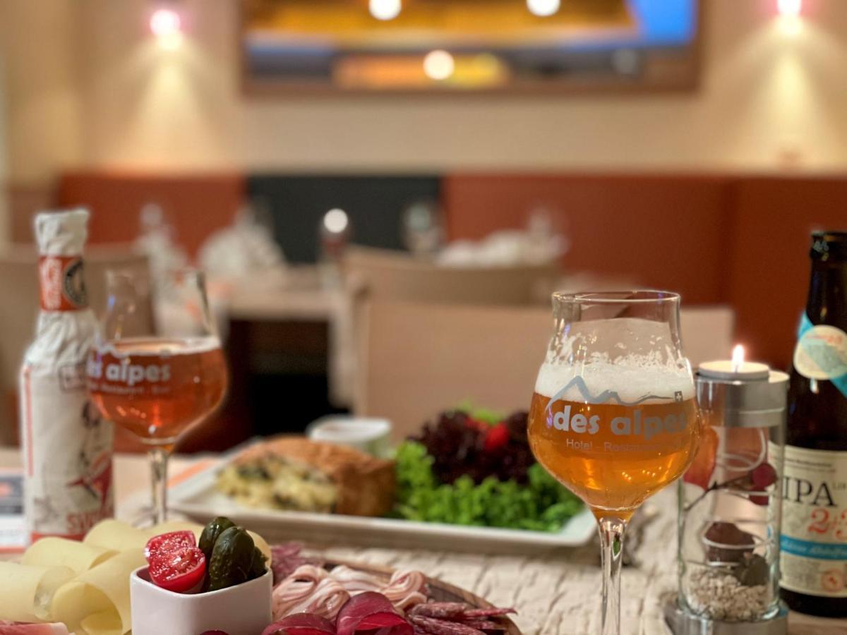 Boutique Und Bier Hotel Des Alpes Fiesch Εξωτερικό φωτογραφία